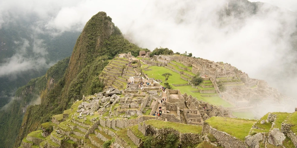 Paesaggio Machu Picchu e il Valle Sagrado